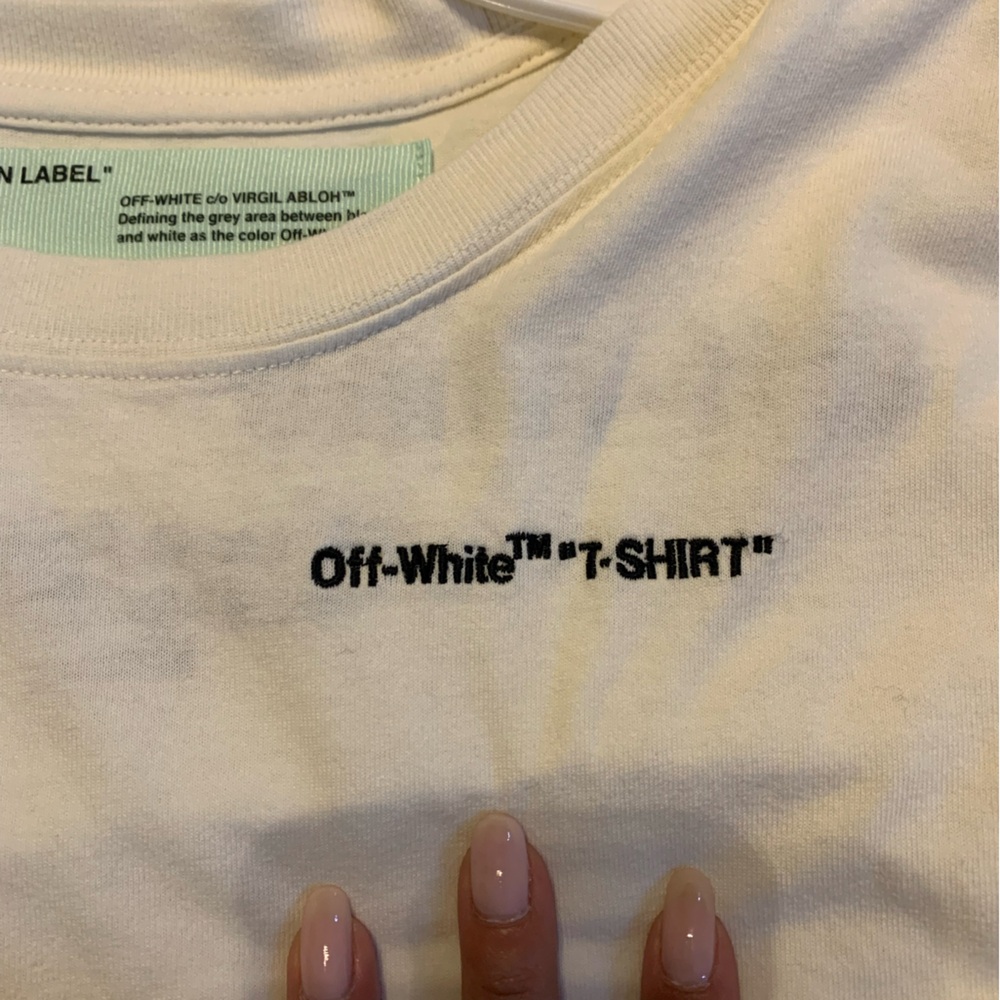 Off White t shirt NWOT